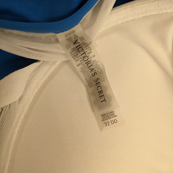 Victoria's Secret Blue Tankini Top 32DD - Picture 6 of 6